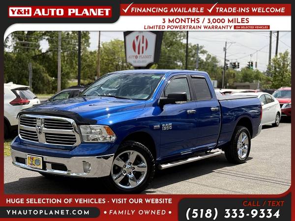 $432/mo – 2018 Ram 1500 Big Horn 4x4Quad 4 x 4 Quad 4-x-4-Quad Cab 63 – $20,995 (324 Columbia Turnpike Rensselaer NY 12144)